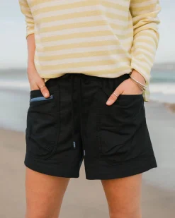 Short en coton bio Basswood - Noir
