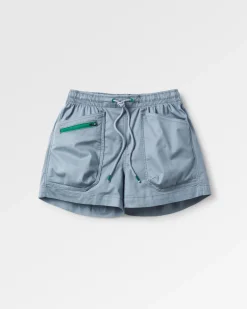 Short en coton bio Basswood - Denim délavé