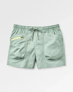 Short en coton bio Basswood - Pistache