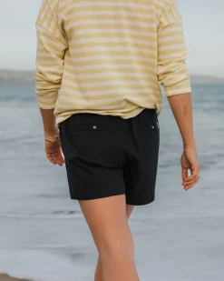 Short en coton bio Basswood - Noir