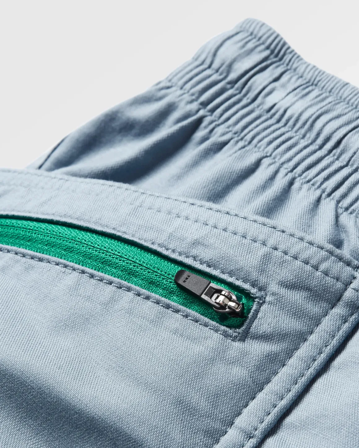 Short en coton bio Basswood - Denim délavé