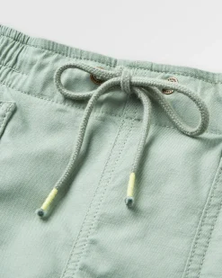 Short en coton bio Basswood - Pistache