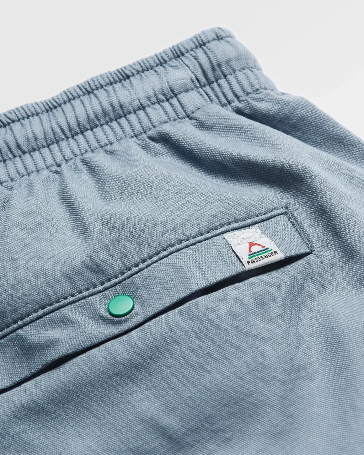 Short en coton bio Basswood - Denim délavé