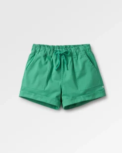 Short en coton bio Carriso - Épicéa vert