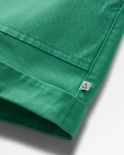 Short en coton bio Carriso - Épicéa vert