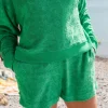 Short en éponge Vibes - Green Spruce