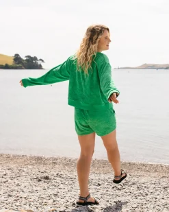 Short en éponge Vibes - Green Spruce