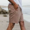 Short en sergé bio Drifter - Taupe