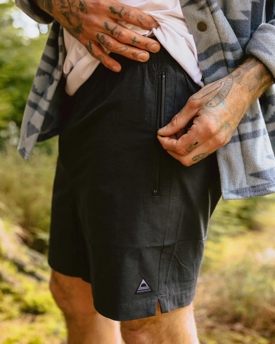 Short Polyvalent Bio Voyageur - Noir