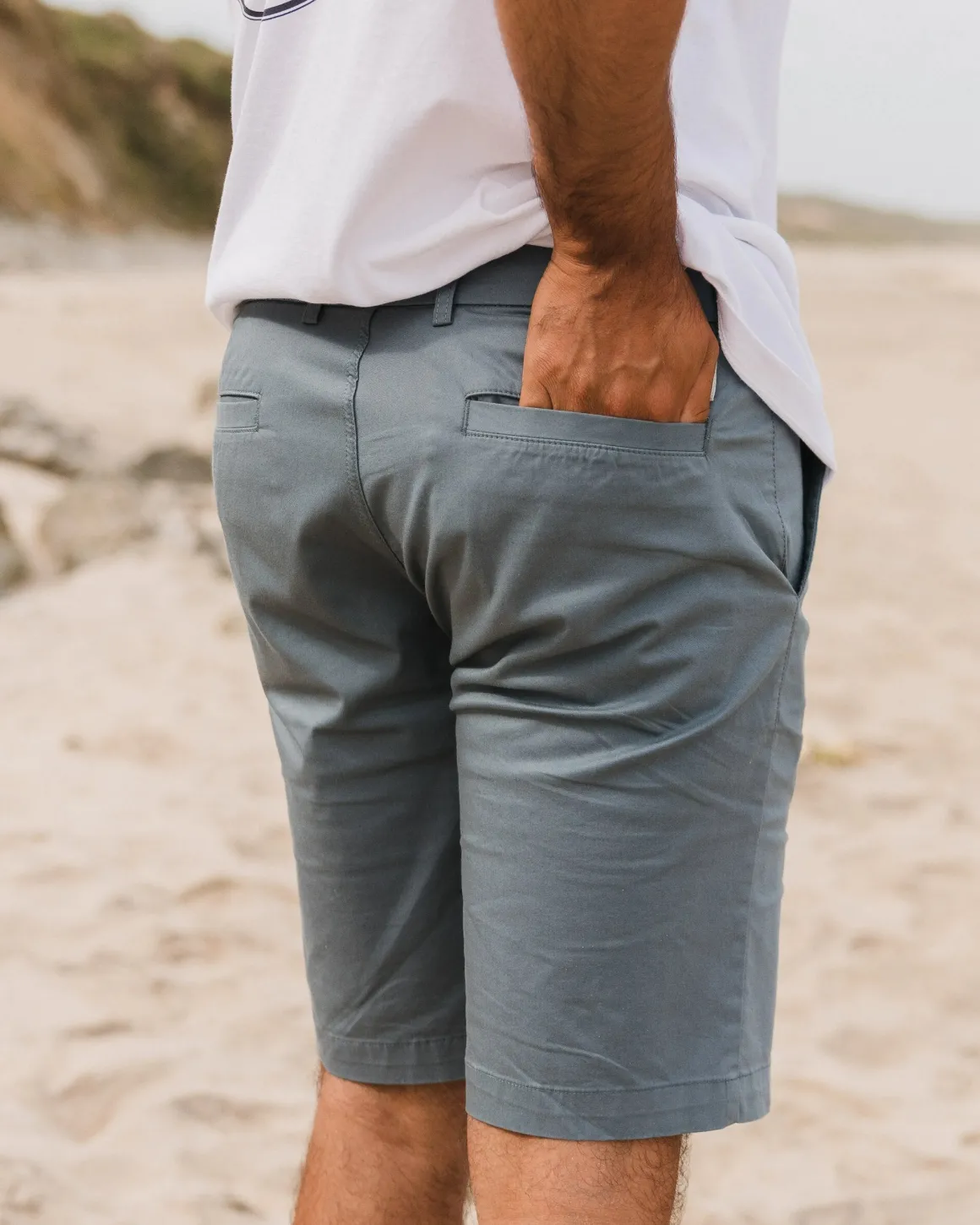 Shorts en coton bio 365 Light - Storm Grey