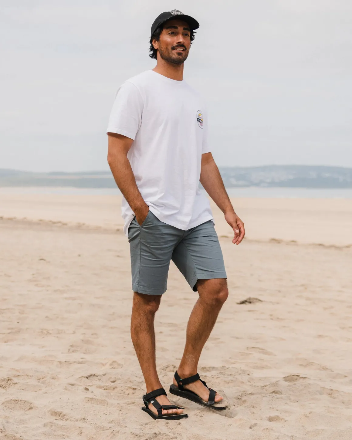 Shorts en coton bio 365 Light - Storm Grey