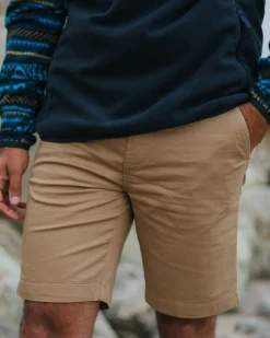 Shorts en coton bio léger 365 - Biscuit