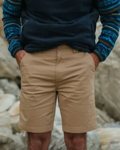 Shorts en coton bio léger 365 - Biscuit