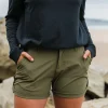 Shorts roulés 365 Trail - Kaki