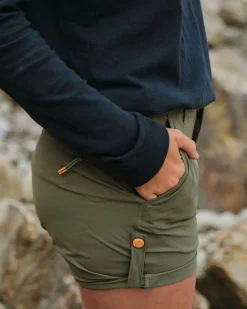 Shorts roulés 365 Trail - Kaki