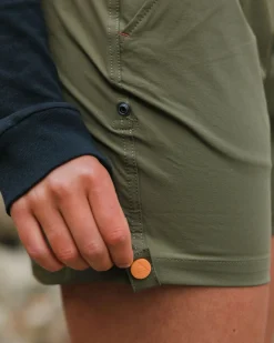Shorts roulés 365 Trail - Kaki