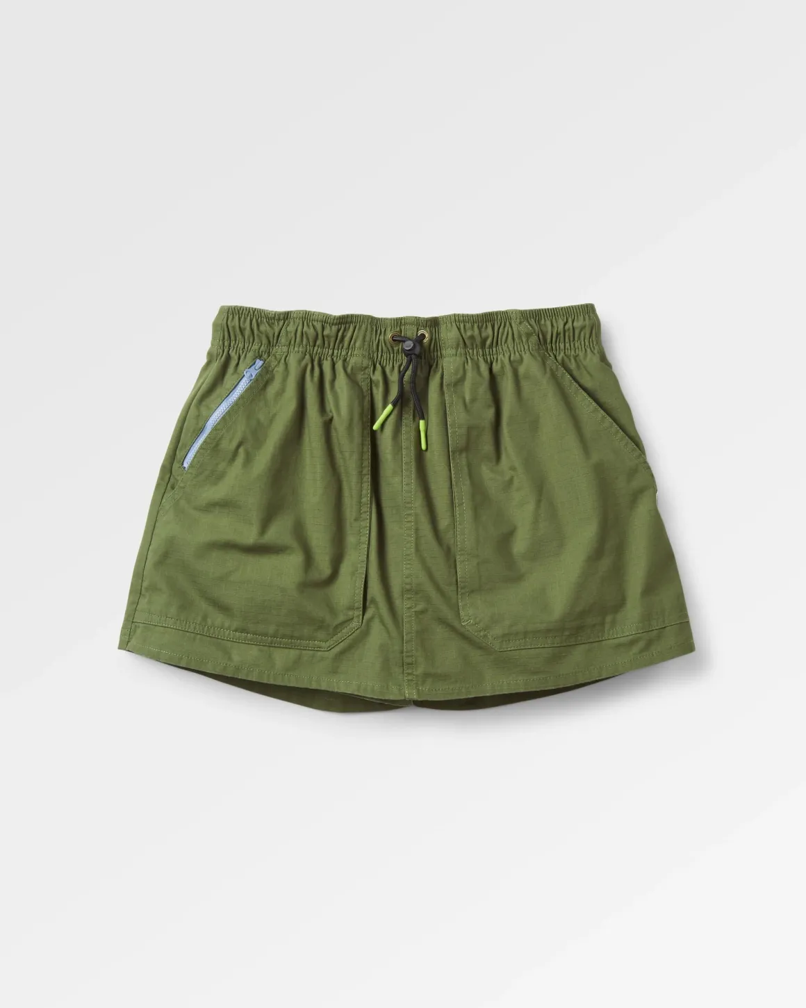 Skort en coton bio Wonderland - Kaki