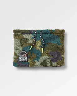 Snood en polaire recyclée Sherpa épicé - Camo Alpin Kaki