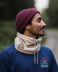 Snood en polaire Sherpa épicé - Avoine