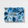 Snood en polaire Sherpa recyclée Ash - Montagne abstraite bleu acier