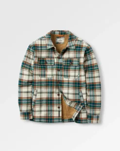 Surchemise doublée en sherpa Freestyle - Birch/Rain Forest Check