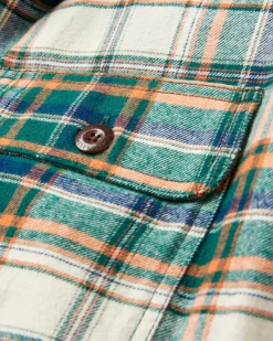 Surchemise doublée en sherpa Freestyle - Birch/Rain Forest Check