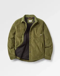 Surchemise Doublée Sherpa Kodiak 2.0 en Cordon - Kaki