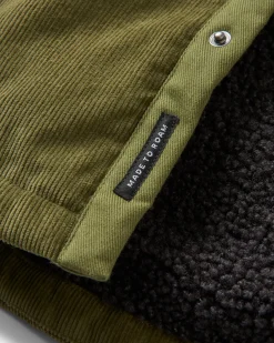 Surchemise Doublée Sherpa Kodiak 2.0 en Cordon - Kaki