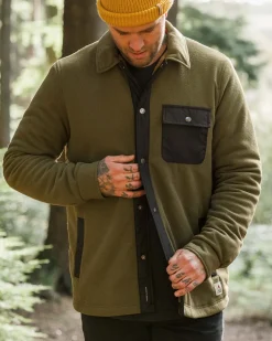 Surchemise Doublée Sherpa Firelight - Kaki