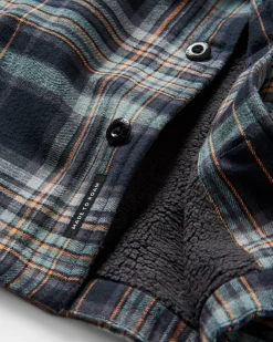 Surchemise Doublée Sherpa Freestyle - Carreaux Noirs