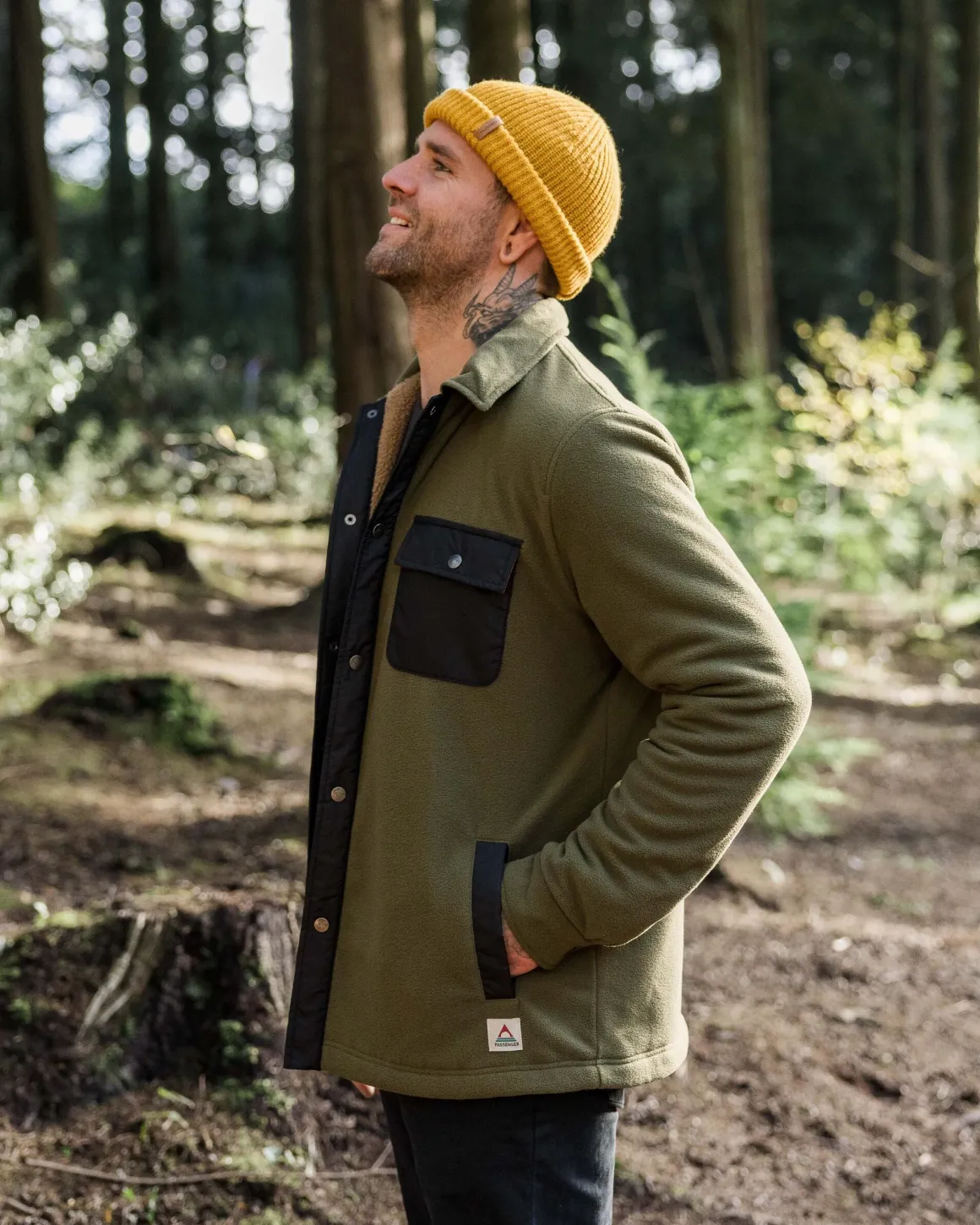 Surchemise Doublée Sherpa Firelight - Kaki