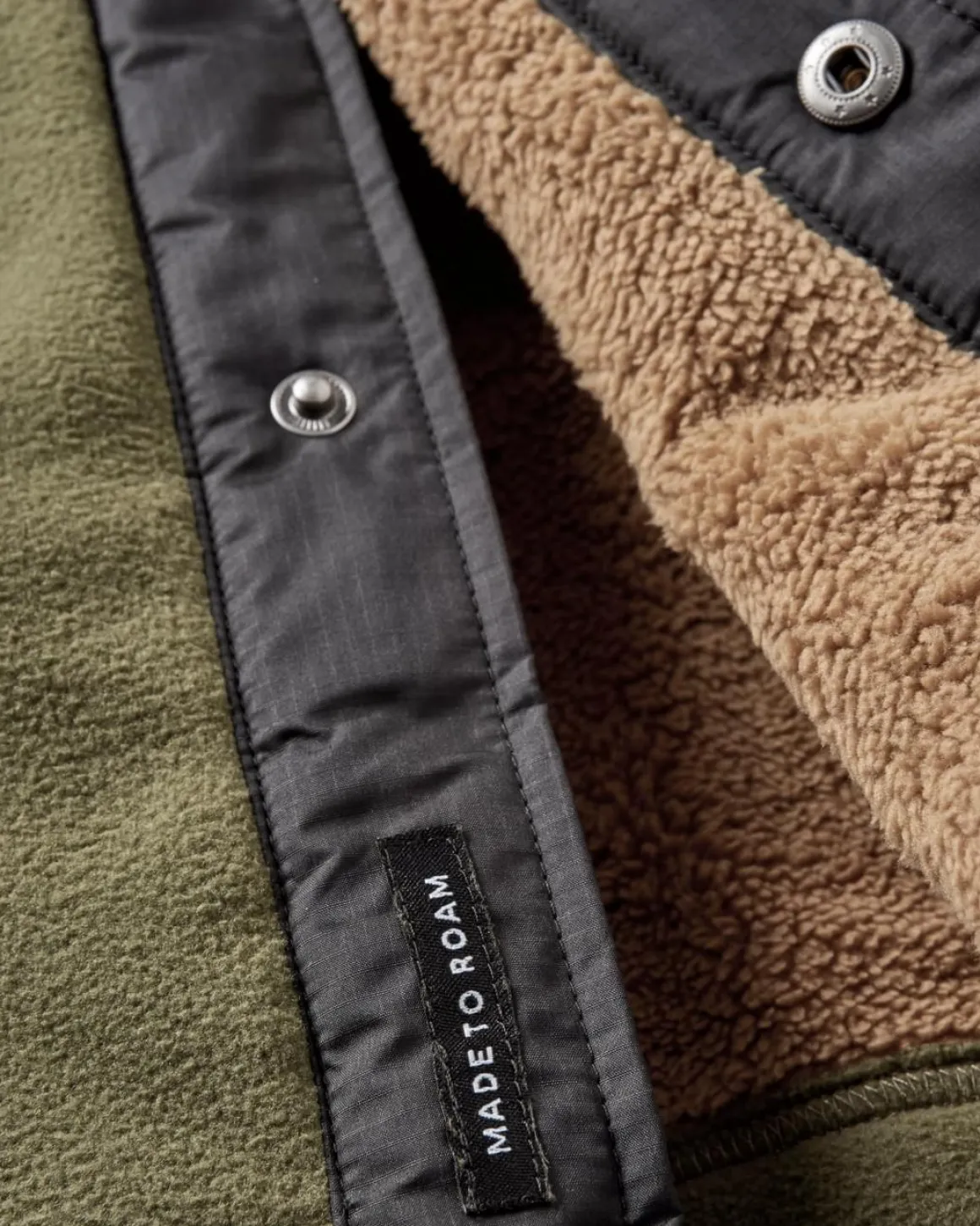 Surchemise Doublée Sherpa Firelight - Kaki