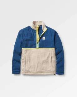 Survêtement en Polaire Recyclée Overlook - Denim Foncé/Gris Galet