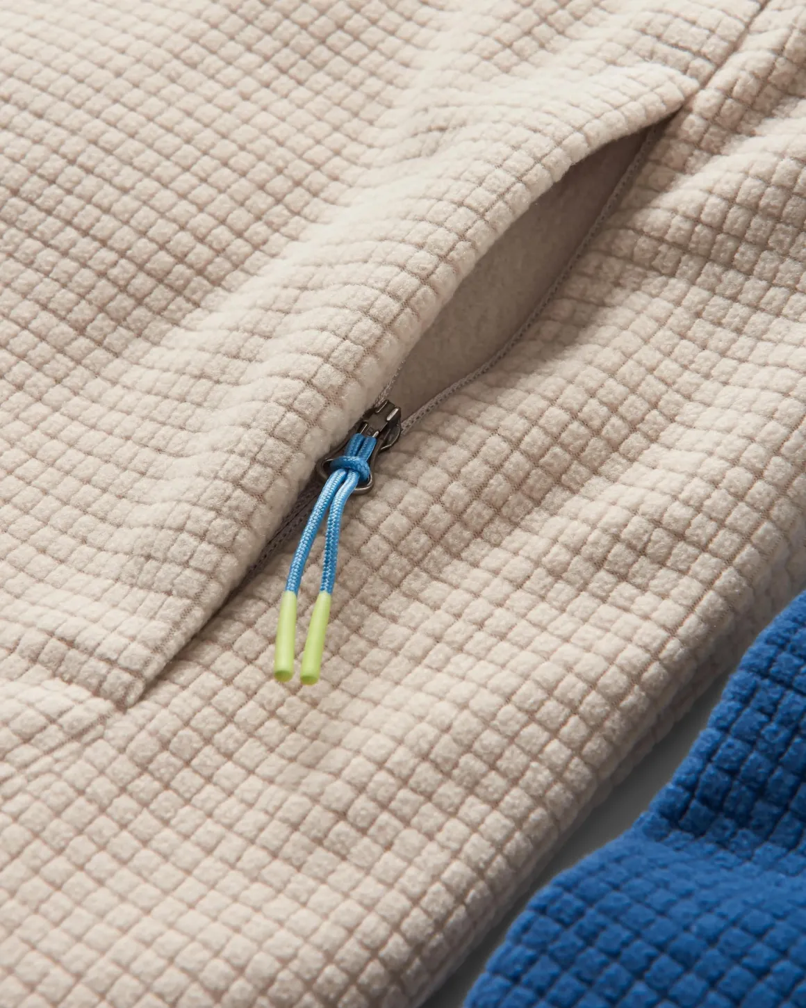 Survêtement en Polaire Recyclée Overlook - Denim Foncé/Gris Galet