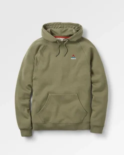 Sweat à Capuche en Coton Bio Vita - Olive Poudré