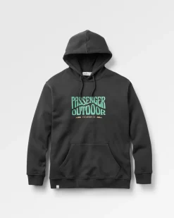 Sweat à Capuche en Coton Bio Yuca - Noir