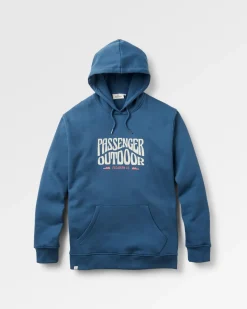 Sweat à Capuche en Coton Bio Yuca - Denim Foncé