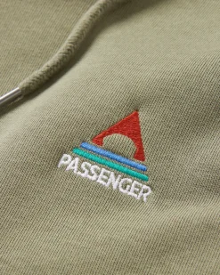 Sweat à Capuche en Coton Bio Vita - Olive Poudré