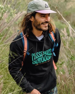 Sweat à Capuche en Coton Bio Yuca - Noir