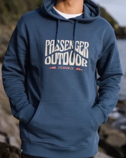 Sweat à Capuche en Coton Bio Yuca - Denim Foncé