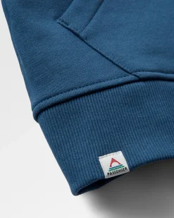 Sweat à Capuche en Coton Bio Yuca - Denim Foncé