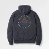 Sweat à Capuche en Coton Recyclé Escapism - Noir