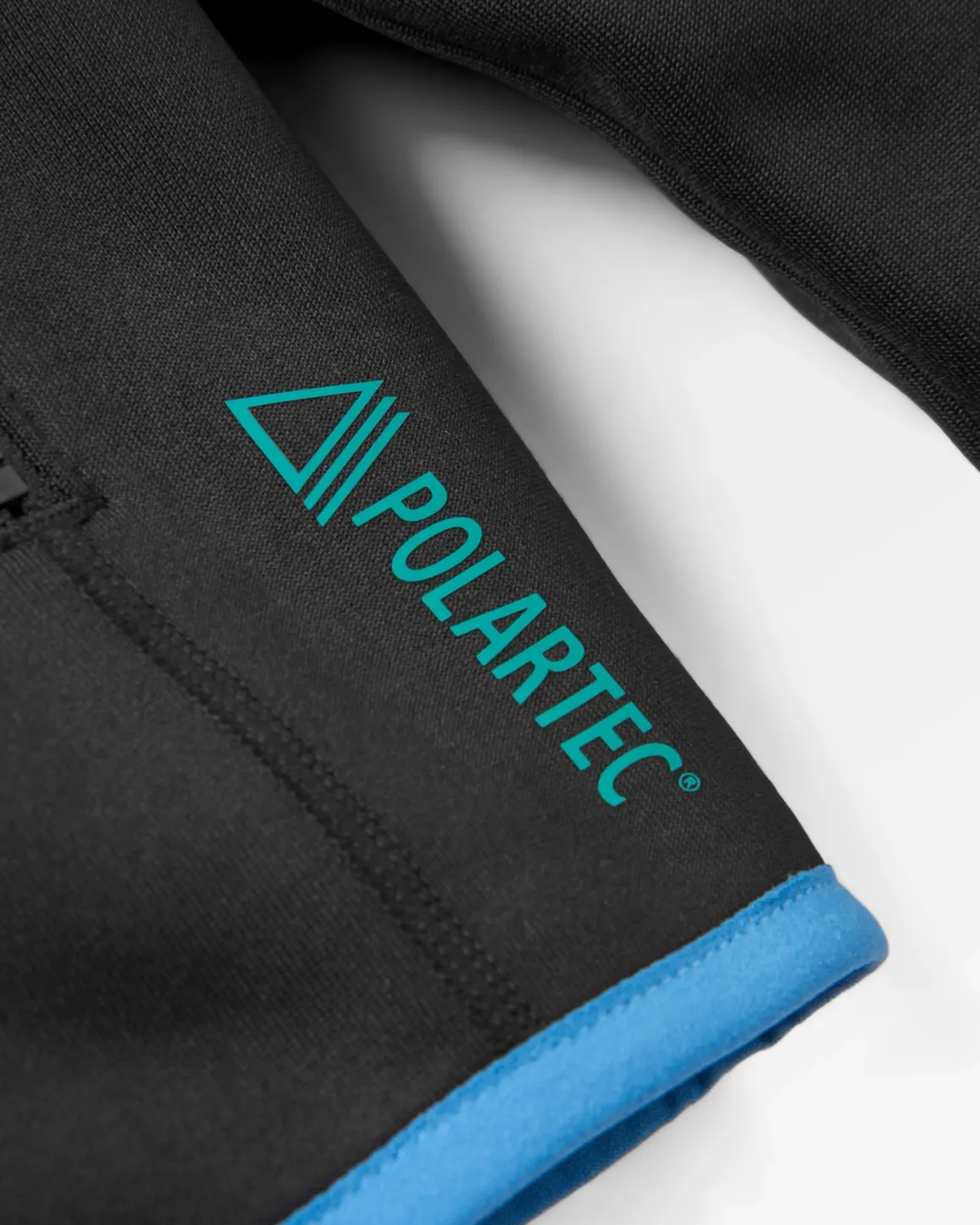 Sweat à capuche en polaire recyclée Polartec Wintergreen - Noir