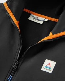 Sweat à capuche en polaire recyclée Polartec Wintergreen - Noir