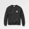 Sweatshirt en Coton Bio Odyssey - Noir