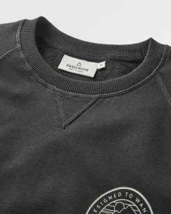 Sweatshirt en Coton Bio Odyssey - Noir