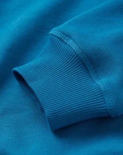 Sweatshirt en Coton Bio Odyssey - Bleu Acier
