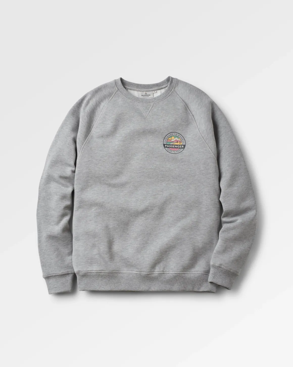 Sweatshirt en coton bio Odyssey - Gris moyen Marl