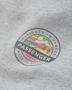 Sweatshirt en coton bio Odyssey - Gris moyen Marl