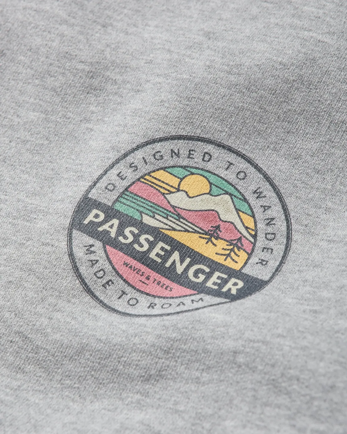 Sweatshirt en coton bio Odyssey - Gris moyen Marl